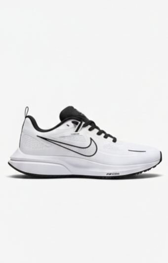 White Performance Running Shoe 
